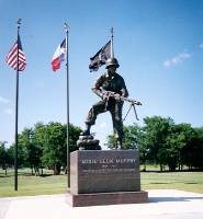 Audie Murphy Bronze Statue 